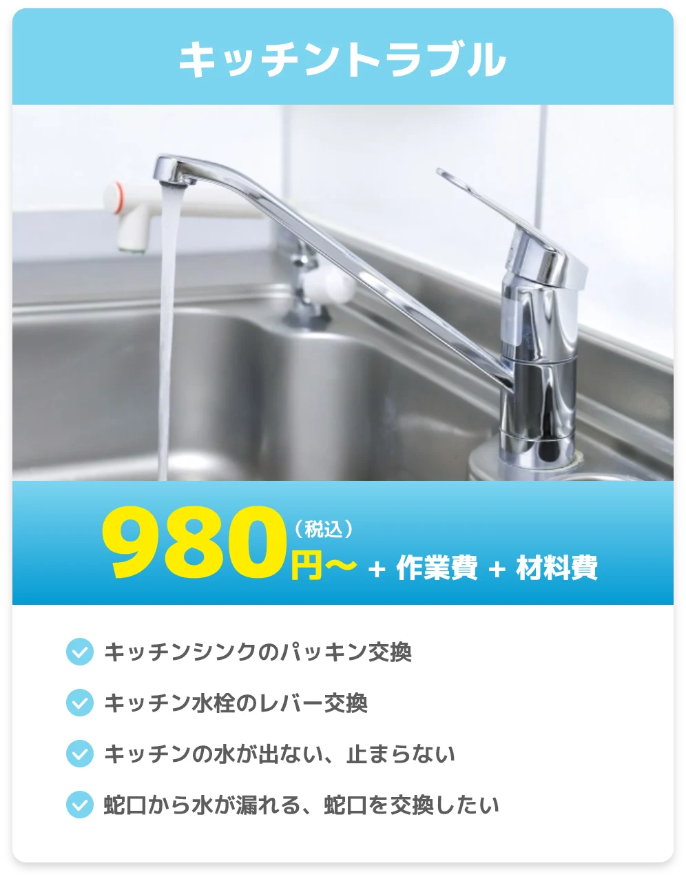 キッチントラブル