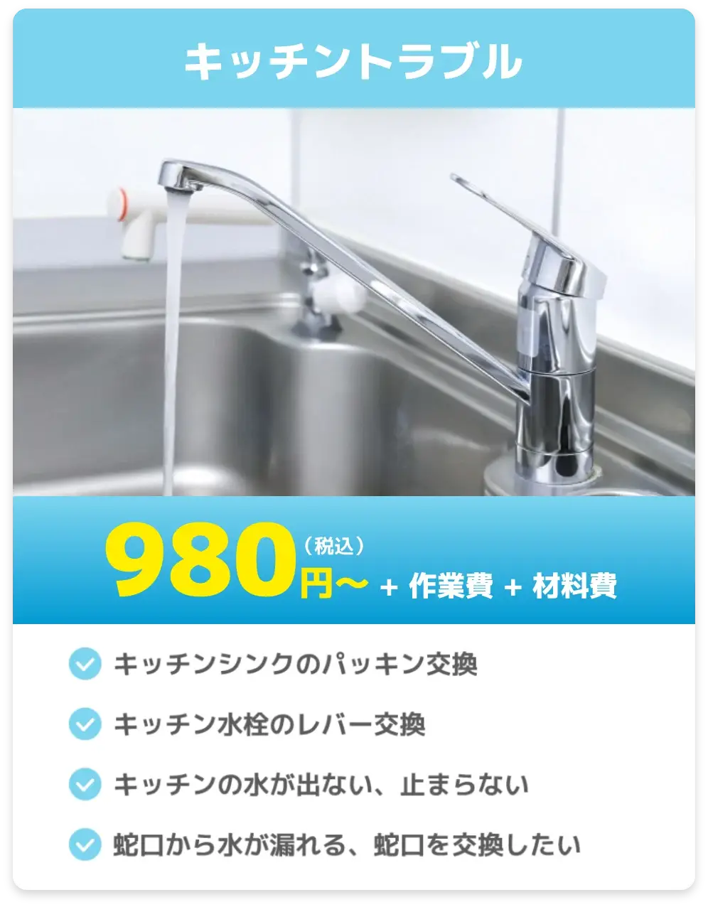 キッチントラブル